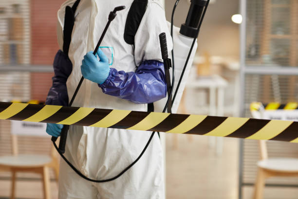 Professional Biohazard technician working in Huntsville, TN